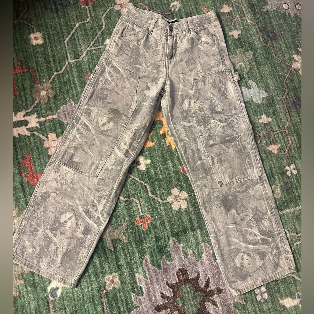 Boys RSQ light grey Camouflage Cargo Pants